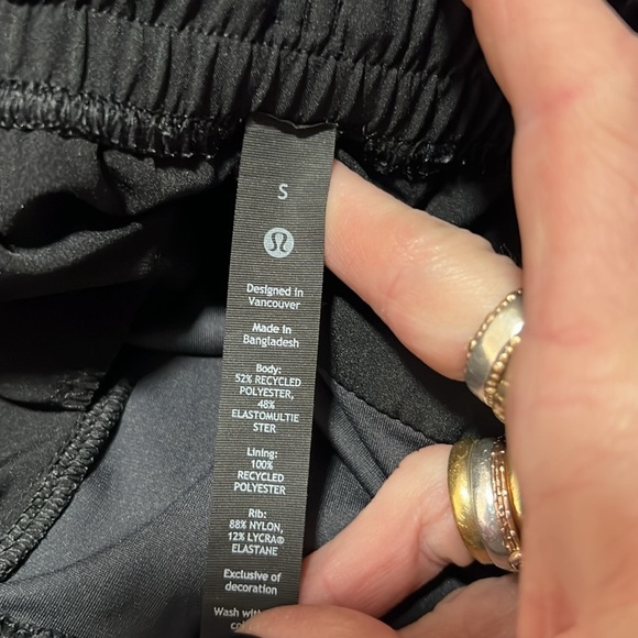 Lululemon Men's Black ABC Jogger Warpstreme Size Small - Picture 13 of 13